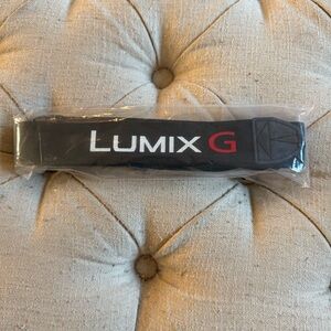 Panasonic Lumix G Camera Strap - Black and Red